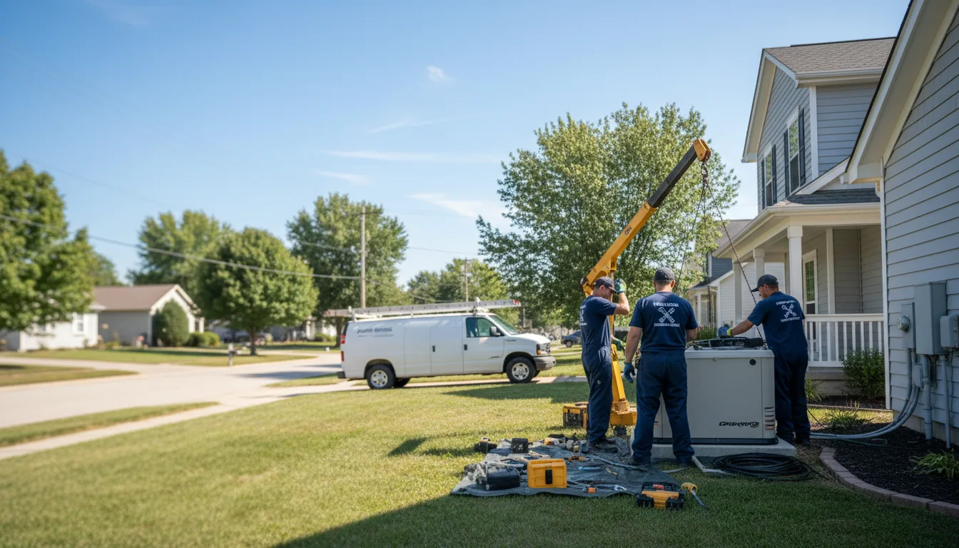 Generator Installation in Vista, CA near me